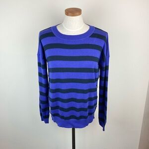 Boden Striped Grace Button Jumper Sweater